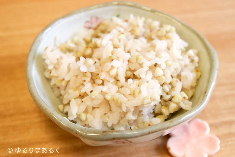 簡単 そばの実ごはんの炊き方 ダイエットにもおすすめ 香ばしくて美味しい ゆるりまあるく